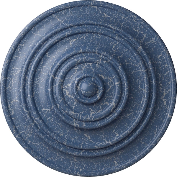 Ekena Millwork Classic Ceiling Medallion (Fits Canopies up to 4 1/8"), 13 1/4"OD x 1/2"P, Americana Crackle CM13CLAMC - main